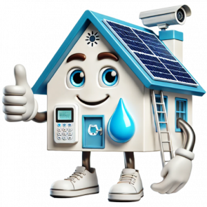 PM Solstice système alarmes - traitement eau - panneaux photovoltaique